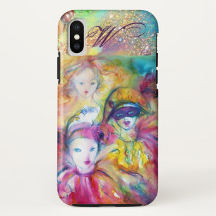 ARLECCHINO PIERO UND COLOMBINA / MONOGRAM Case-Mate iPhone HÜLLE