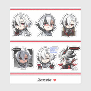 Arlecchino Stickers Aufkleber