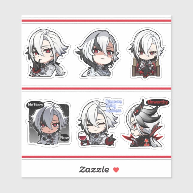 Arlecchino Stickers Aufkleber (Blatt)