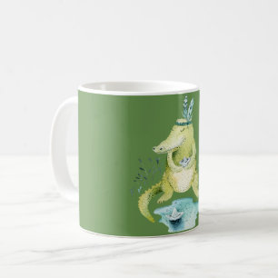 Arlena der Alligator Kaffeetasse