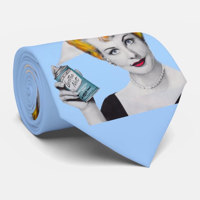 Arlene Dahl im Druck "Tod durch Haarspray" Krawatte (Gerollt)