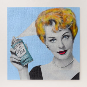 Arlene Dahl in "Death by Hair Spray" Puzzle