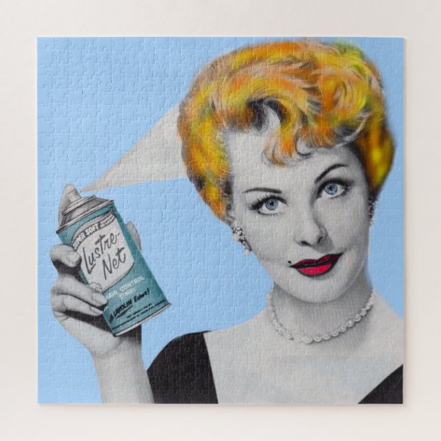 Arlene Dahl in "Death by Hair Spray" Puzzle (Vertikal)