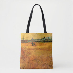 Arles: Blick aus Weizenfeldern von Vincent van Gog