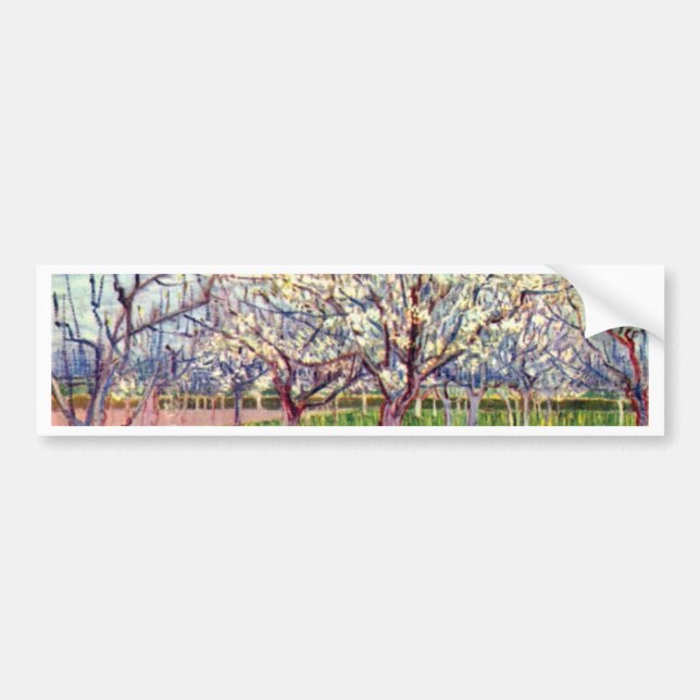 Arles durch Vincent van Gogh Autoaufkleber (Vorne)