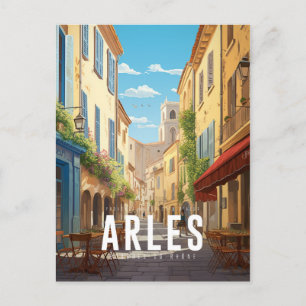 Arles - Frankreich - Illustration Postkarte