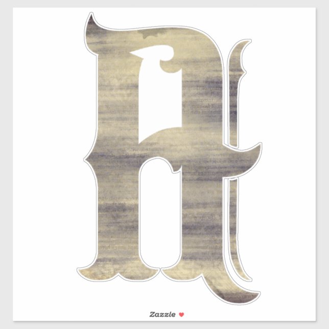 ARLINGTON - A- AUFKLEBER (Blatt)