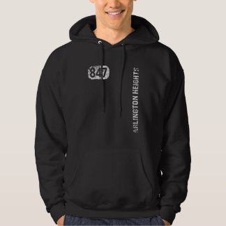 Arlington Heights Illinois 847 Vorwahl Vintage R Hoodie