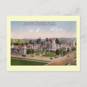 Arlington Hotel, Santa Barbara, Kalifornien Vintag Postkarte