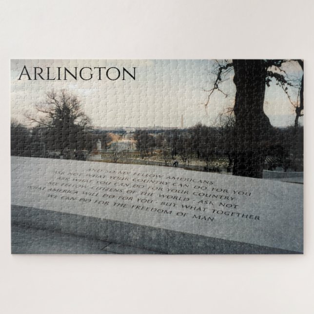 Arlington jfk puzzle (Horizontal)