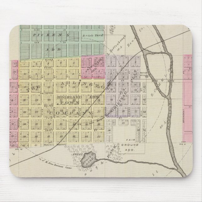 Arlington, Kansas Mousepad (Vorne)