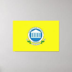 Arlington-Landkreis-Flagge Leinwanddruck