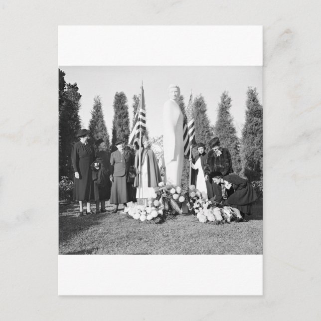 Arlington Memorial to Nurses: 1938 Postkarte (Vorderseite)