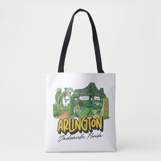 Arlington Neighborhood Tote Bag (Vorderseite)