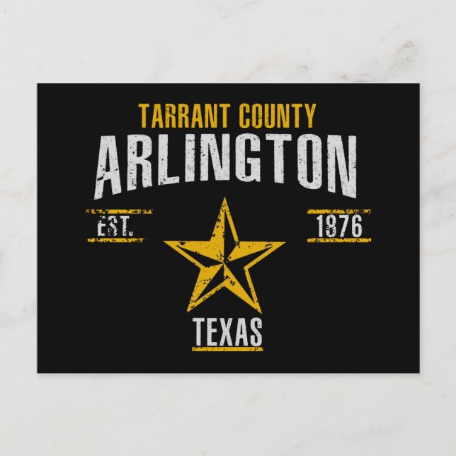 Arlington Postkarte (Vorderseite)