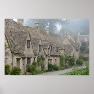 Arlington Row, Bibury Poster