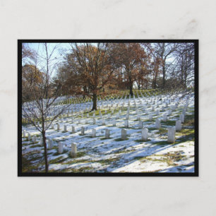 Arlington Schnee Postkarte