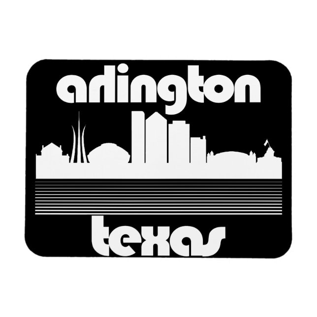 Arlington, Texas Magnet (Horizontal)