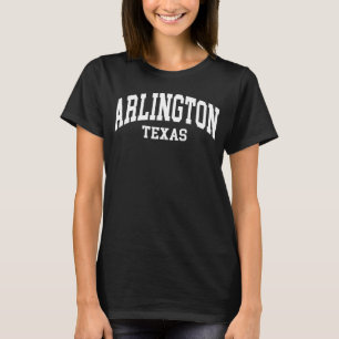 Arlington Uni Schriftart Proud American USA Patrio T-Shirt