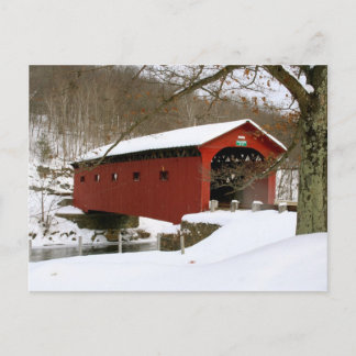 Arlington, VT-Brücke Postkarte