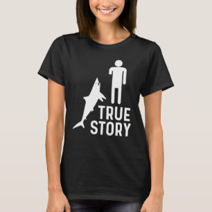 Arm Amputee Funny True Story Spaß Amputated Arms T-Shirt