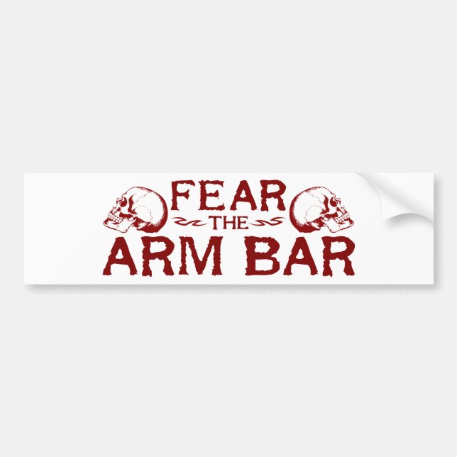 Arm-Bar Autoaufkleber (Vorne)