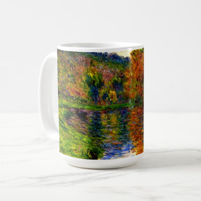 Arm des Jeufosse, Herbst, Kaffeetasse (Vorderseite Links)