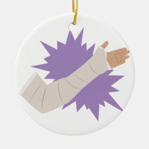 Arm-Form Keramik Ornament