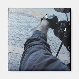 Arm und Hand eines Fahrrads Magnet