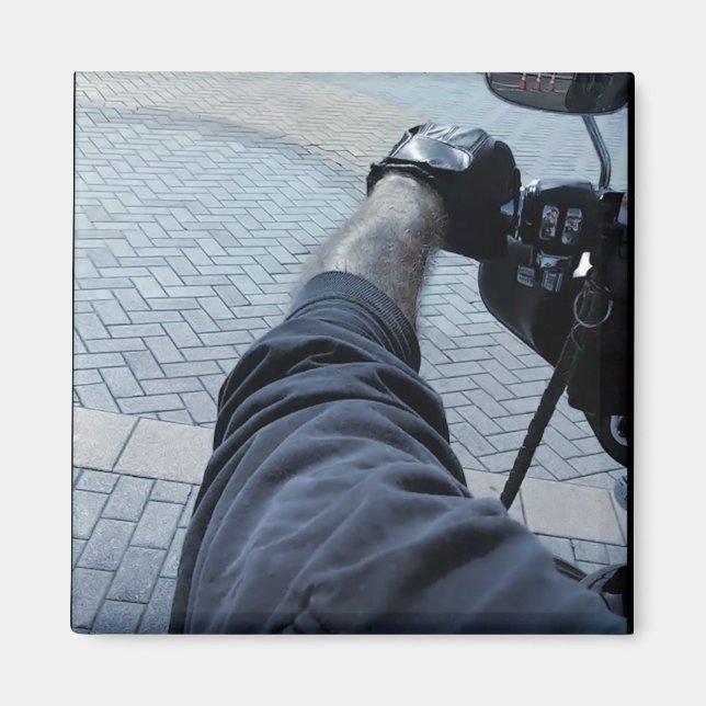 Arm und Hand eines Fahrrads Magnet (Vorne)