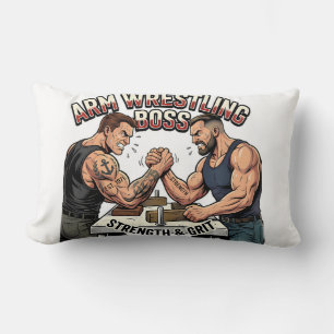 Arm Wrestling Boss Patriotischer Weißkopfseeadler Lendenkissen