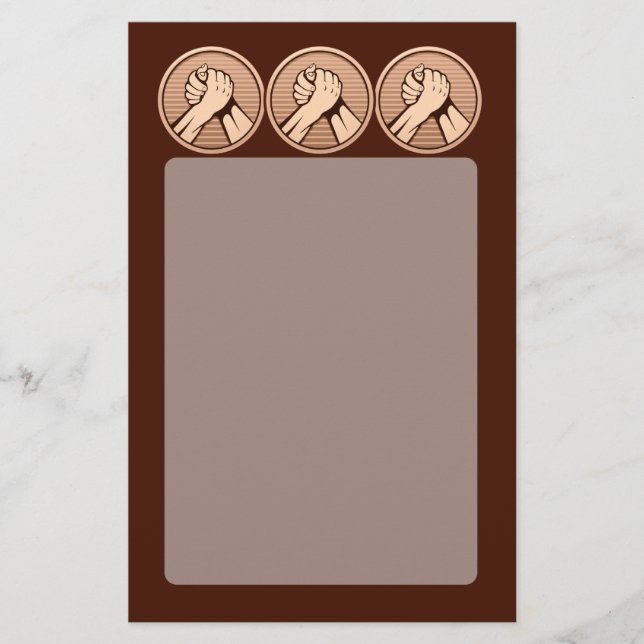 Arm Wrestling Bronze Flyer (Vorne)