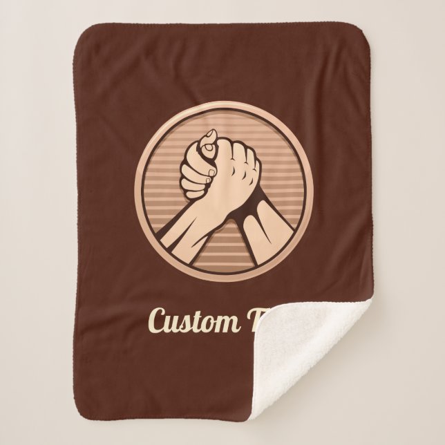 Arm Wrestling Bronze Sherpadecke (Vorderseite)