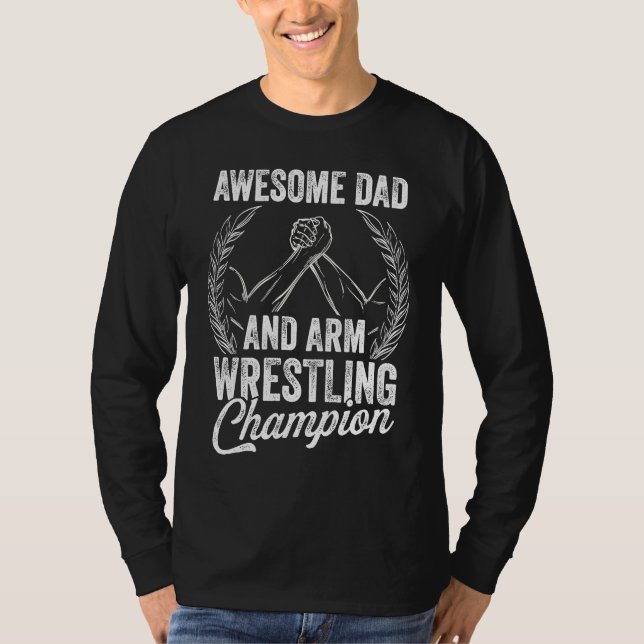 Arm Wrestling For Arm Wrestler Wrestling Athlete C T-Shirt (Vorderseite)