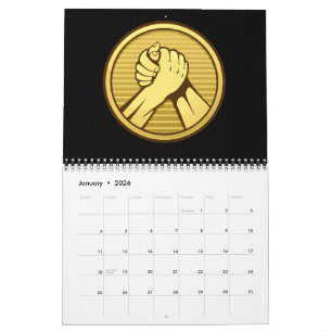 Arm Wrestling Gold Kalender