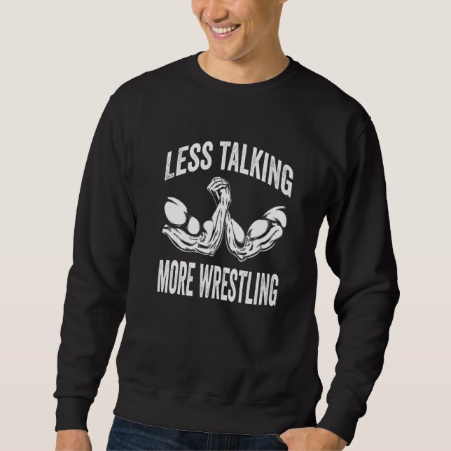 Arm Wrestling & Hand Wrestling Designs For Arm Wre Sweatshirt (Vorderseite)