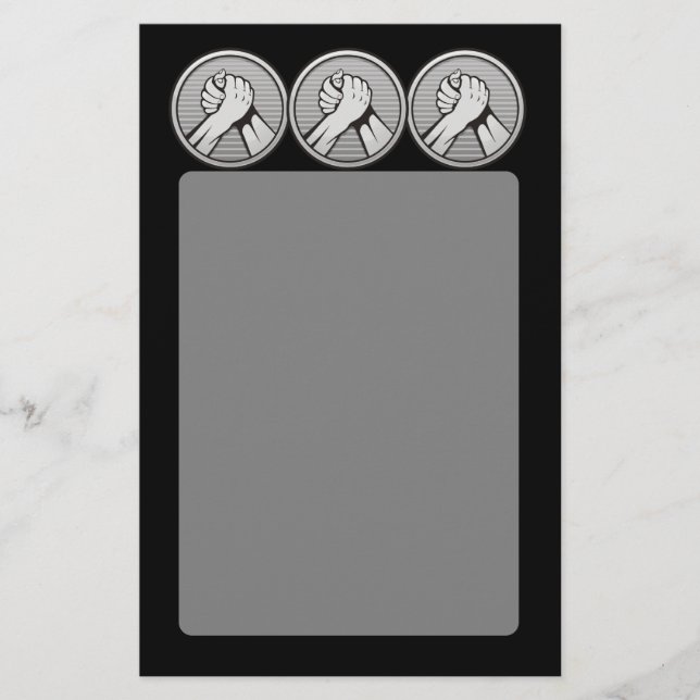 Arm Wrestling Silver Flyer (Vorne)