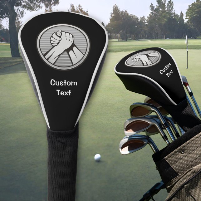 Arm Wrestling Silver Golf Headcover (Von Creator hochgeladen)