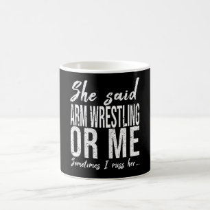 Arm-Wrestling-Sportgeschenk Kaffeetasse