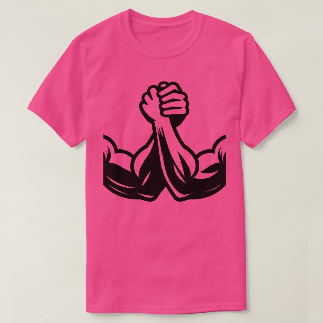 Arm-Wrestling T-Shirt (Design vorne)