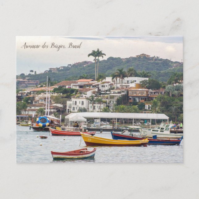 Armação dos Búzios, Brasilien Postkarte (Vorderseite)