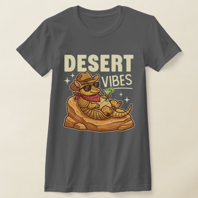 Armachillo Funny Armadillo Chill Desert Vibes  T-Shirt (Ablage )