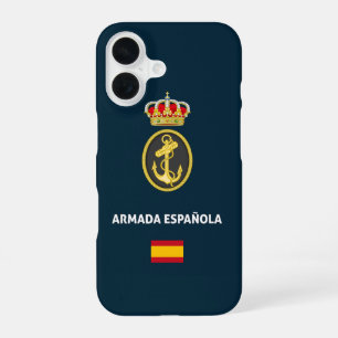 Armada Española Reisepass-Handy iPhone 16 Hülle