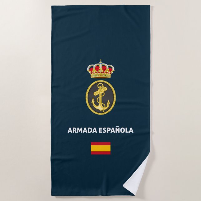 Armada Española Reisepass-Handy Strandtuch (Vorderseite)