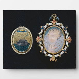 Armada Jewel, Miniatur von Königin Elisabeth I. En Fotoplatte