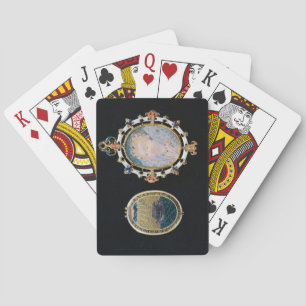 Armada Jewel, Miniatur von Königin Elisabeth I. En Spielkarten