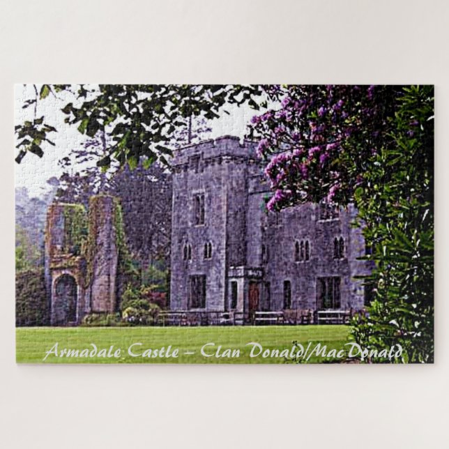 Armadale Castle - Clan Donald/MacDonald Puzzle (Horizontal)