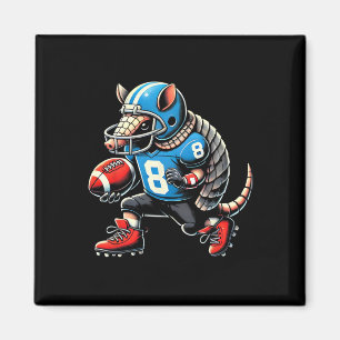 Armadillo American Football Boys Kinder Magnet