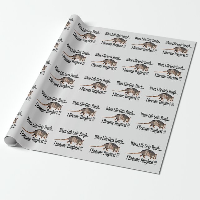 Armadillo Animal Inspiration Geschenkpapier (Ungerollt)