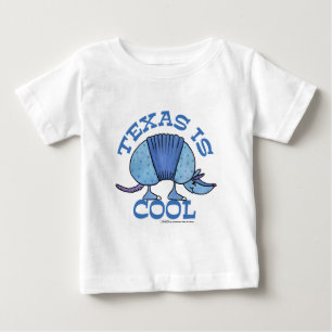 Armadillo Blue-Texas ist Cool Baby T-shirt